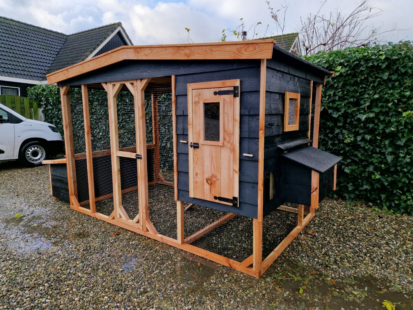 Kippen- en konijnenhok Graafstroom XXL Douglas 