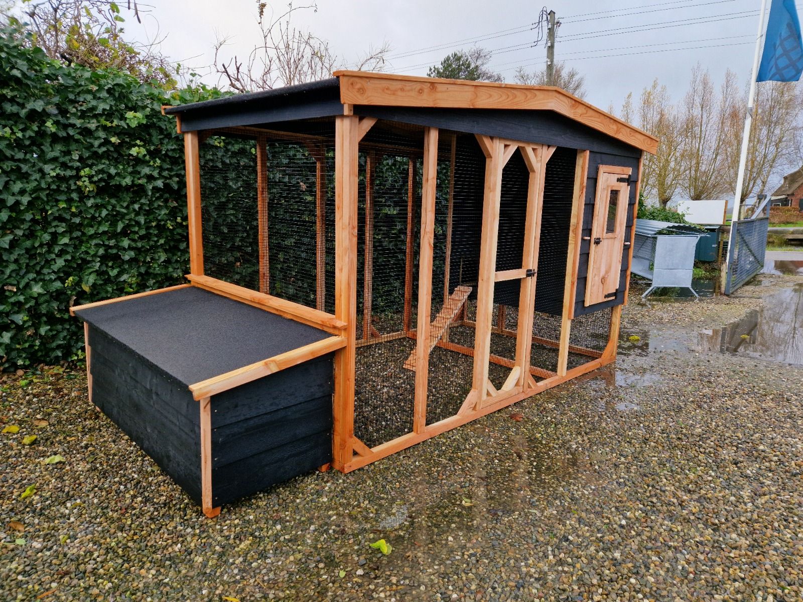 Kippen- en konijnenhok Graafstroom XXL Douglas 