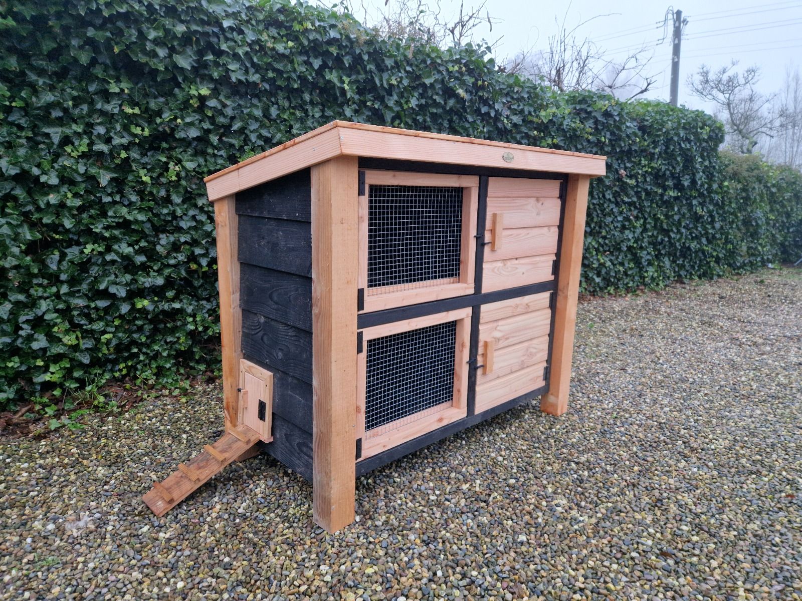 Konijnenhok Aalburg XL Speciaal Douglas Deluxe