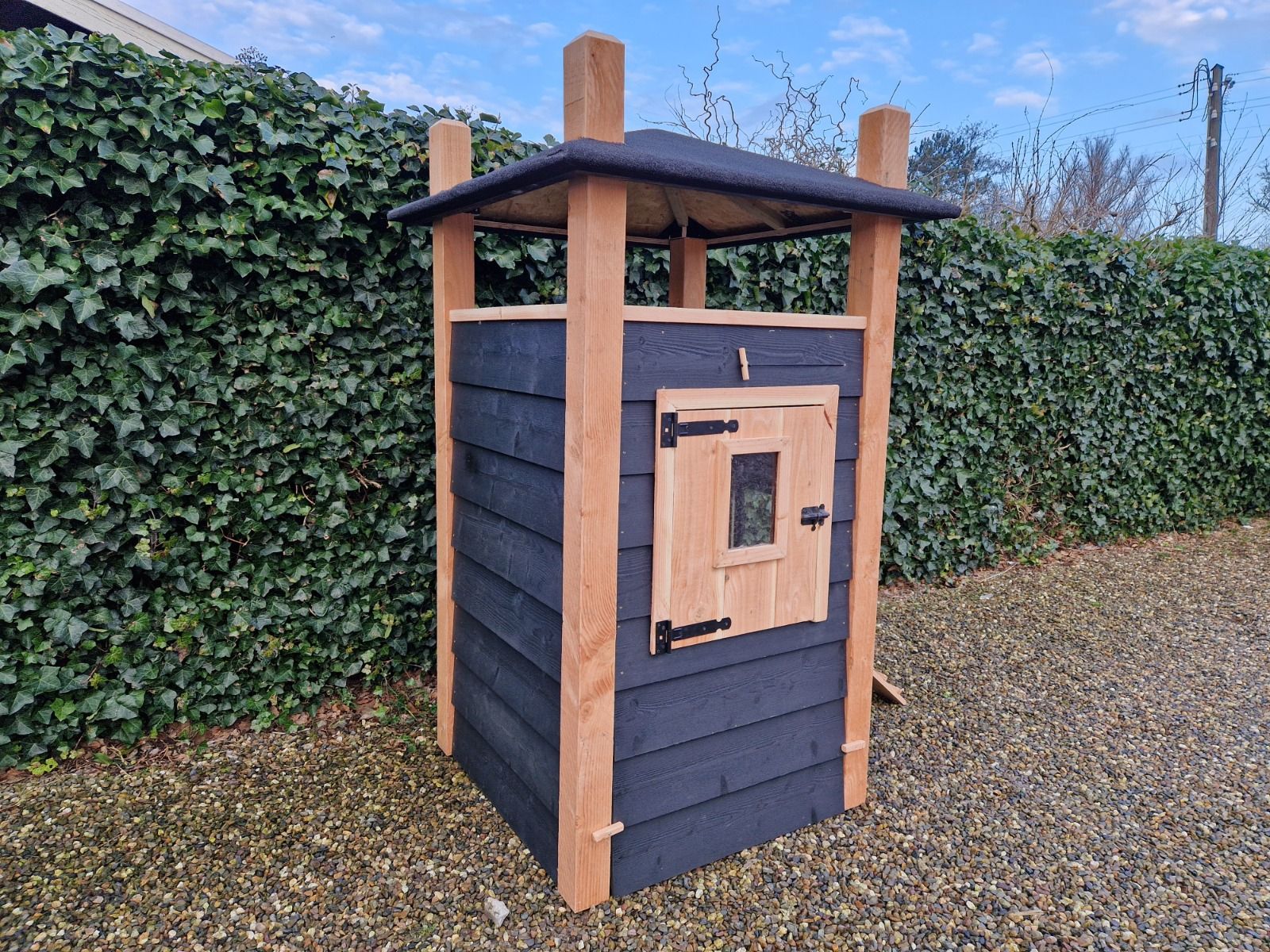 Kippenhok Hooiberg M nachthok zwart Douglas