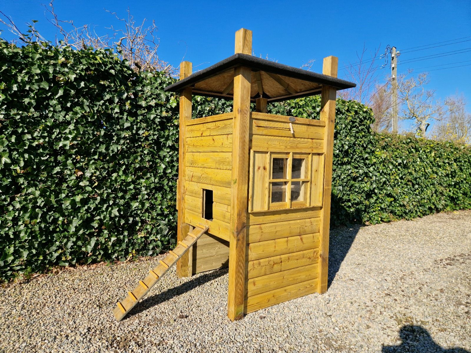 Kippenhok Hooiberg M nachthok Geïmpregneerd