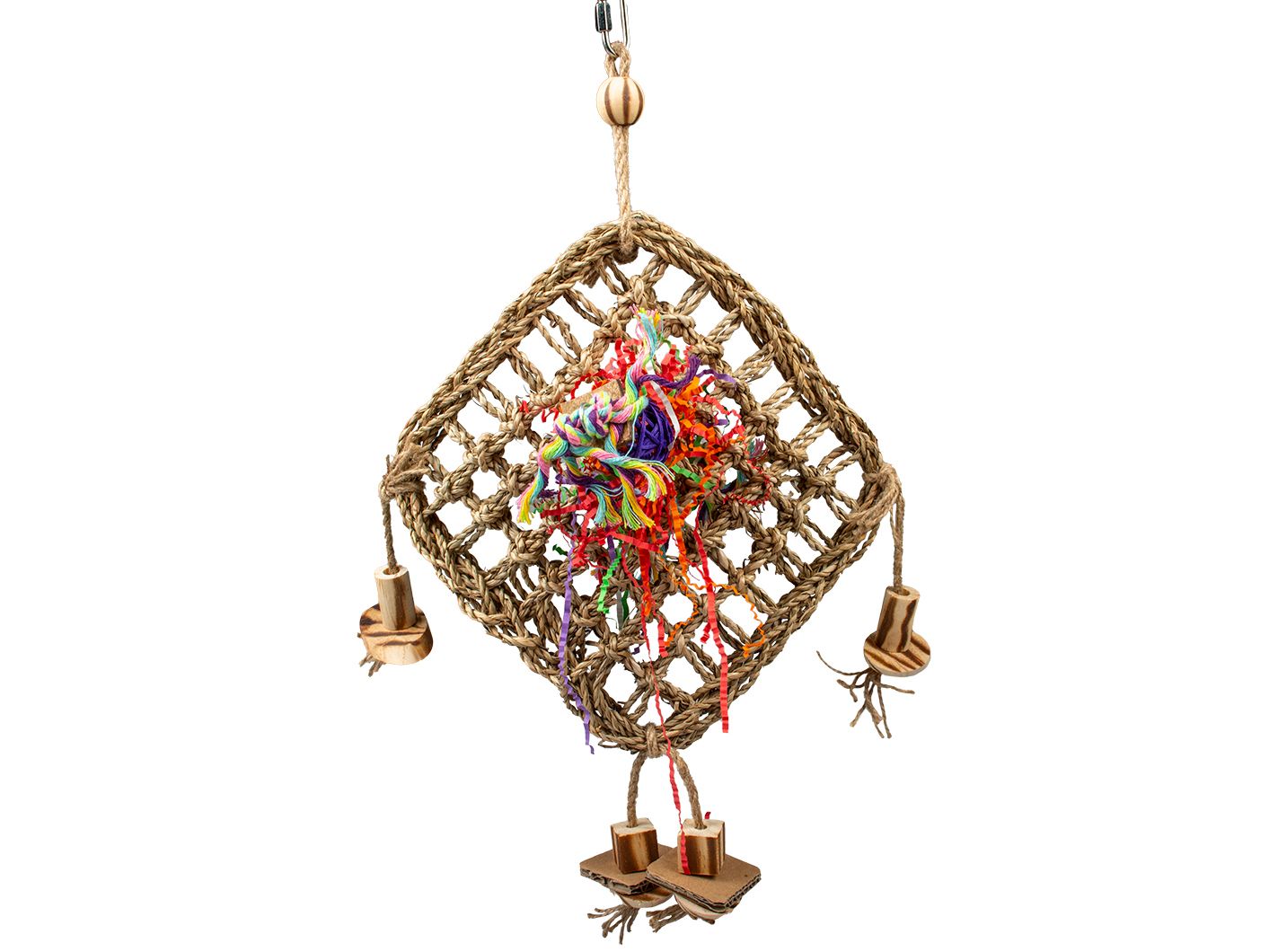 Vogelspeelgoed klimnet