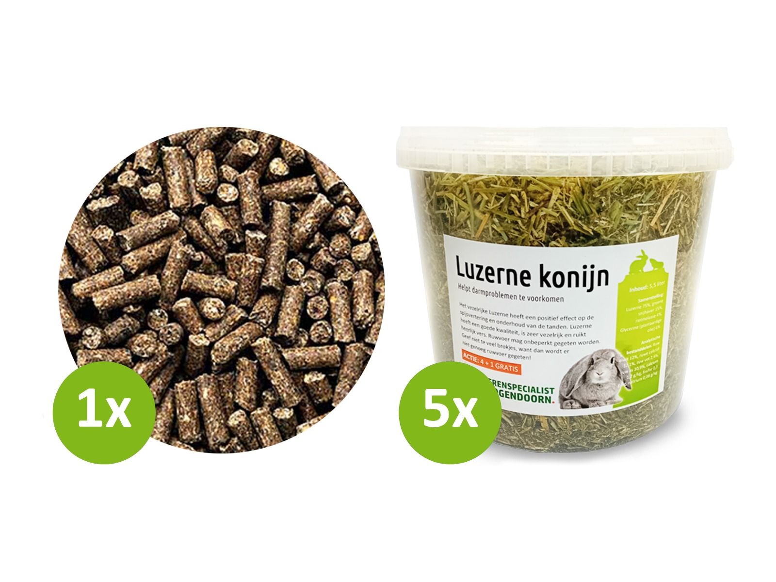 Luzerne, conditiekorrel