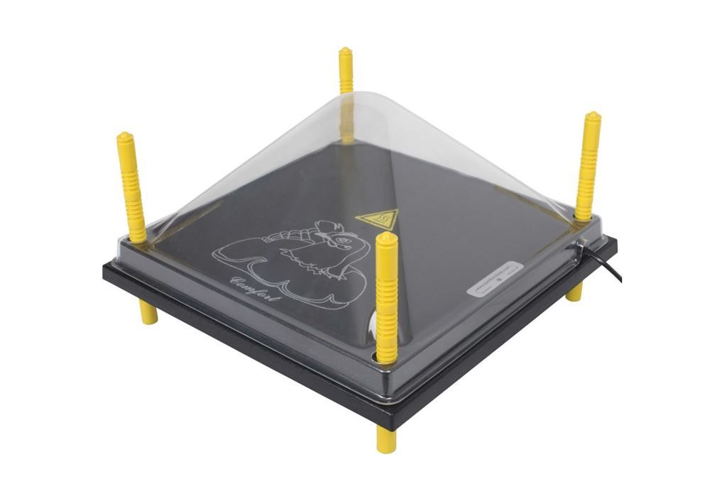 Warmteplaat beschermkap (div. maten)