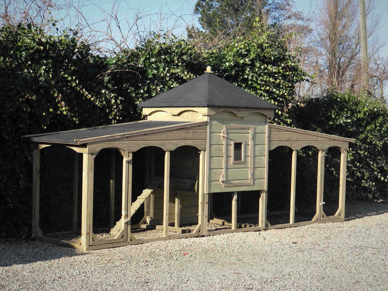 Kippenhok Meye dubbel