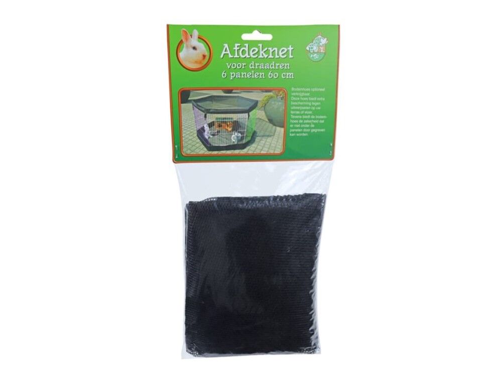 Afdeknet konijnenren