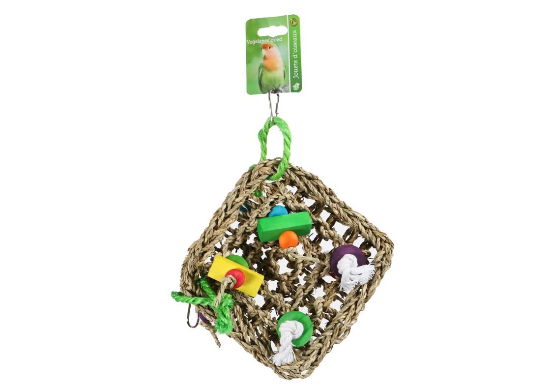 Boon Klimmat Gevlochten+Hout+Touw 30Cm