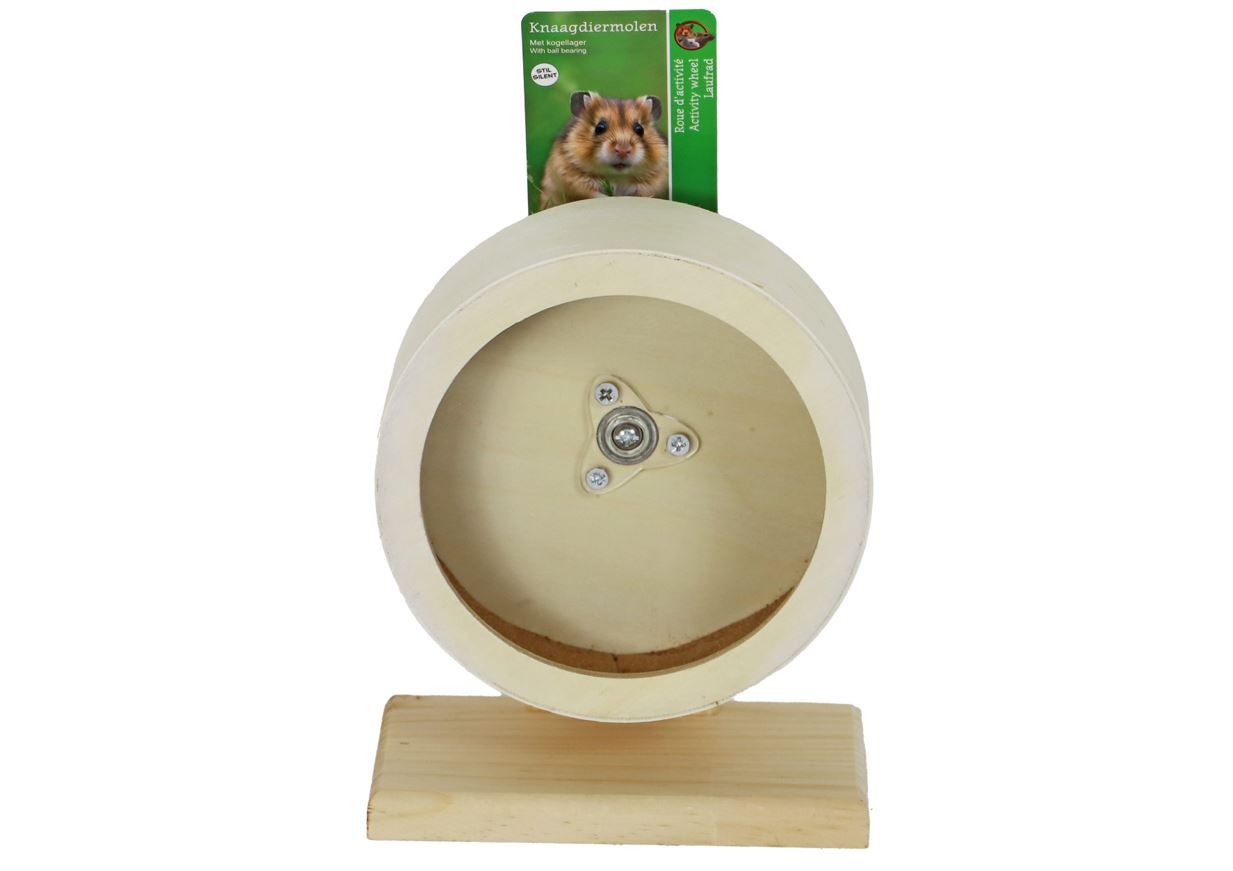 Boon knaagdiermolen stil hout + kurk diameter 15,5cm