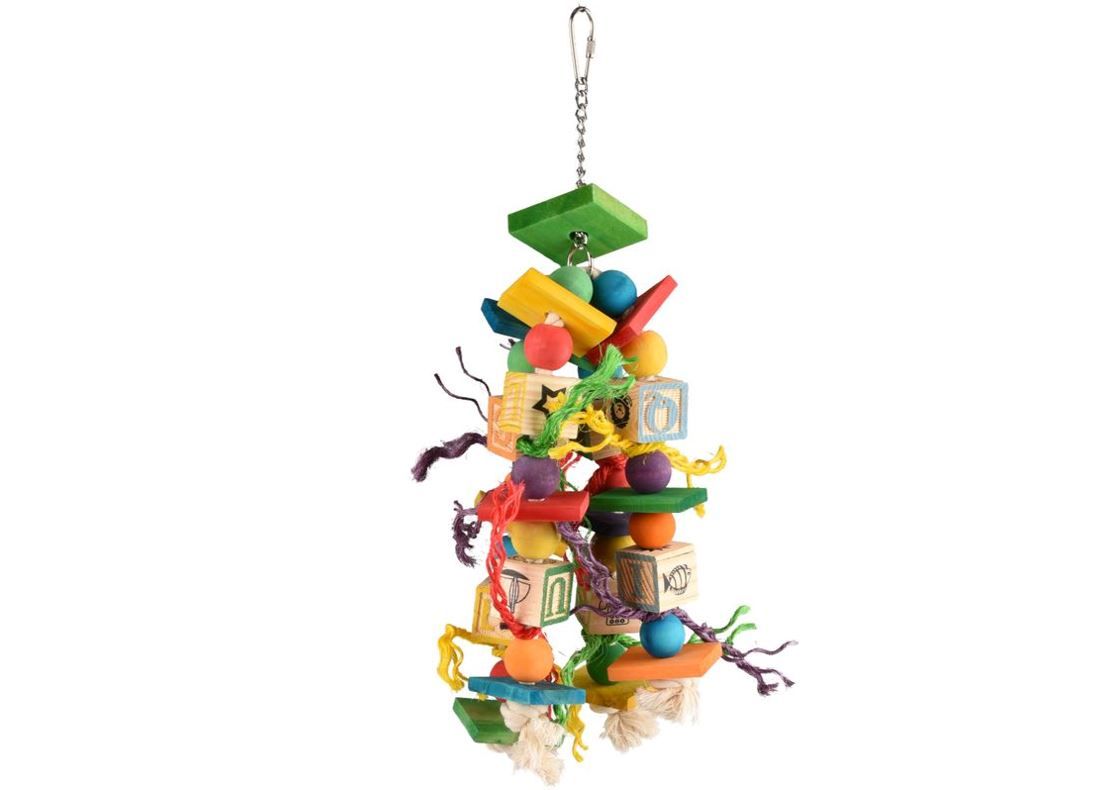 Vogelspeelgoed rainbow gio multi