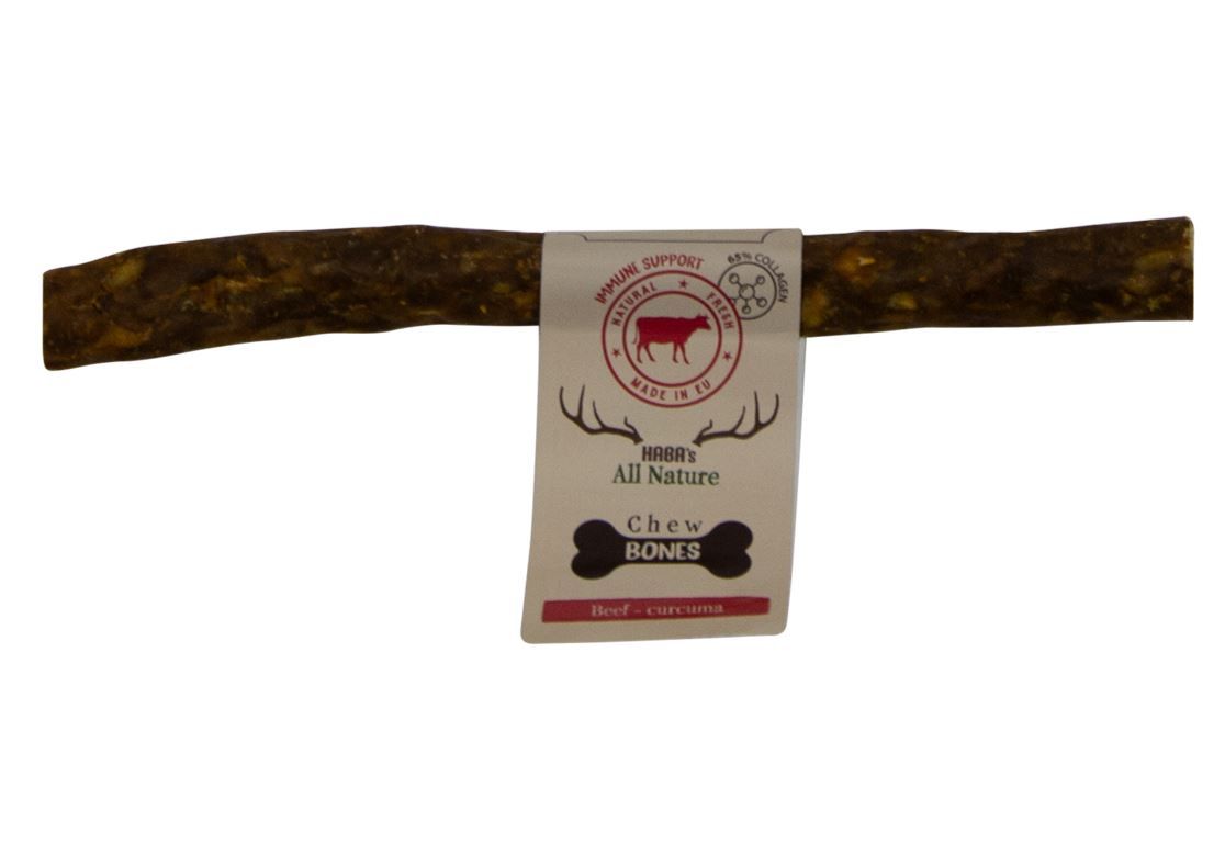 Inner HAB Chewbones Kauwrol-Met pijnboompitten, Kurkuma en echinacea