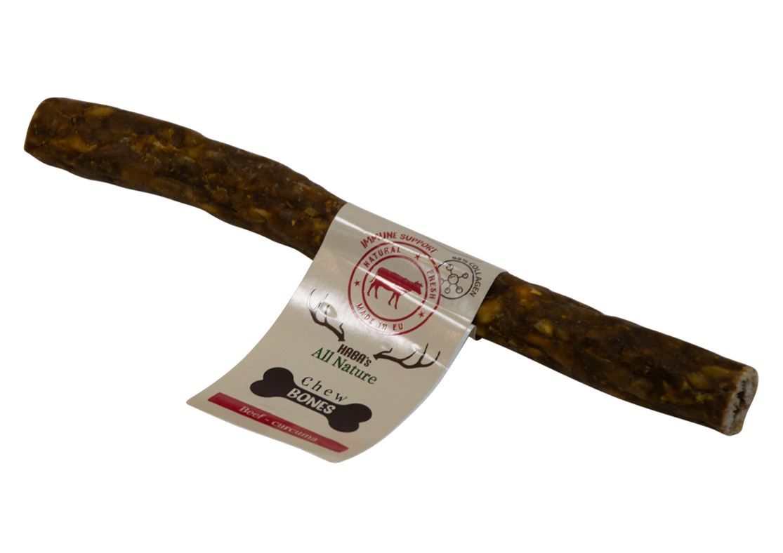 Inner HAB Chewbones Kauwrol-Met pijnboompitten, Kurkuma en echinacea