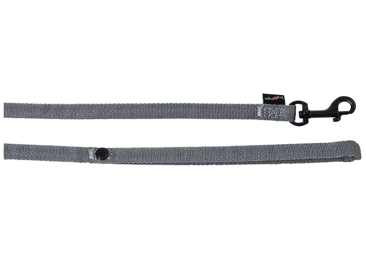 Jack and Vanilla House of Colors Comfort Tube Nylon Dressuurlijn Grijs