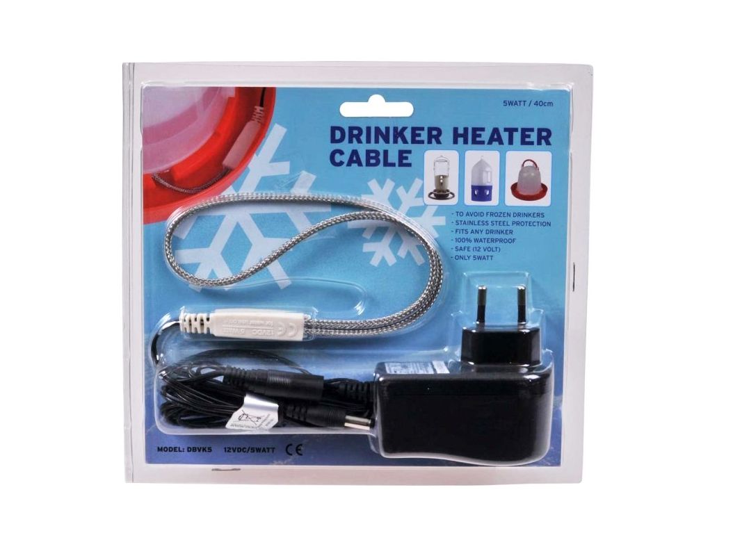 Drinkbakverwarmer kabel