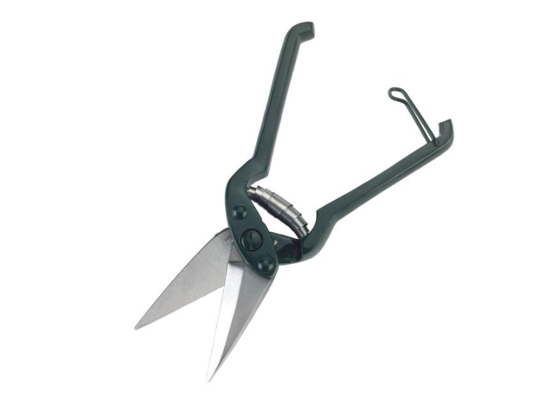 Klauwschaar gekarteld