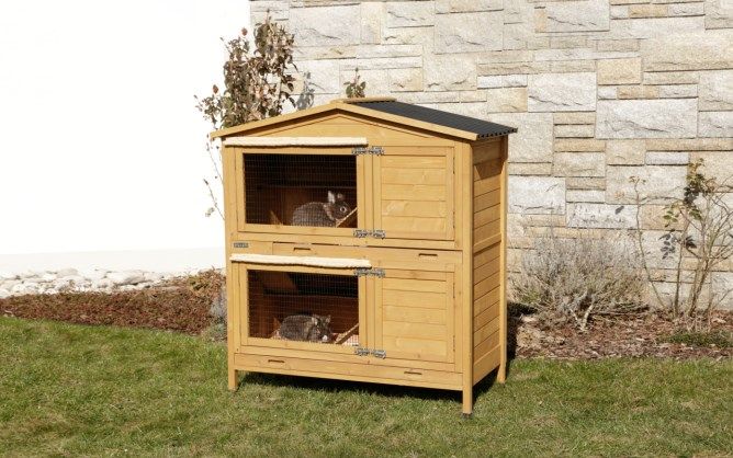 Konijnenhok Andijk Dubbel