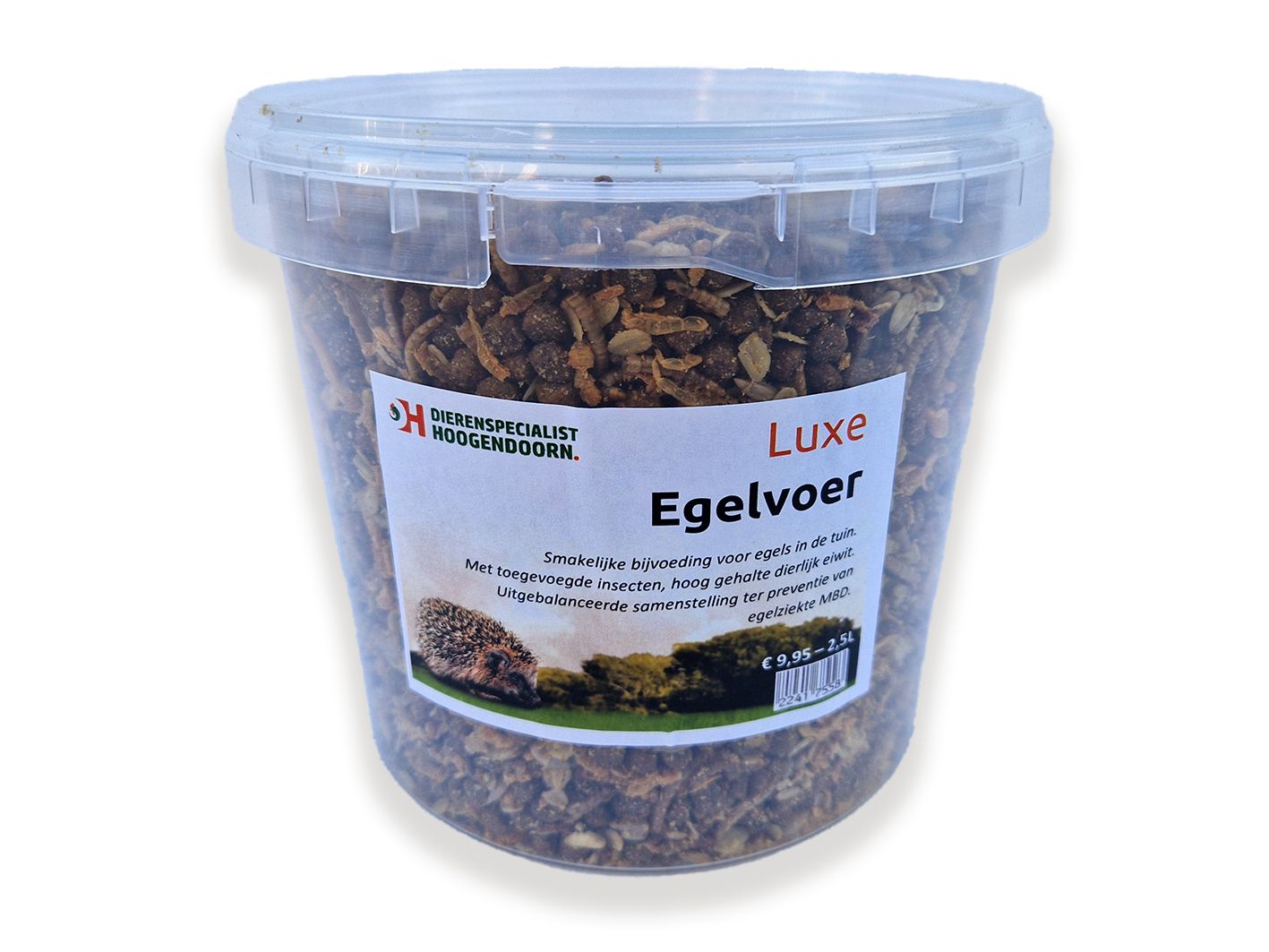 Egelvoer met insecten 2.5 / 5L