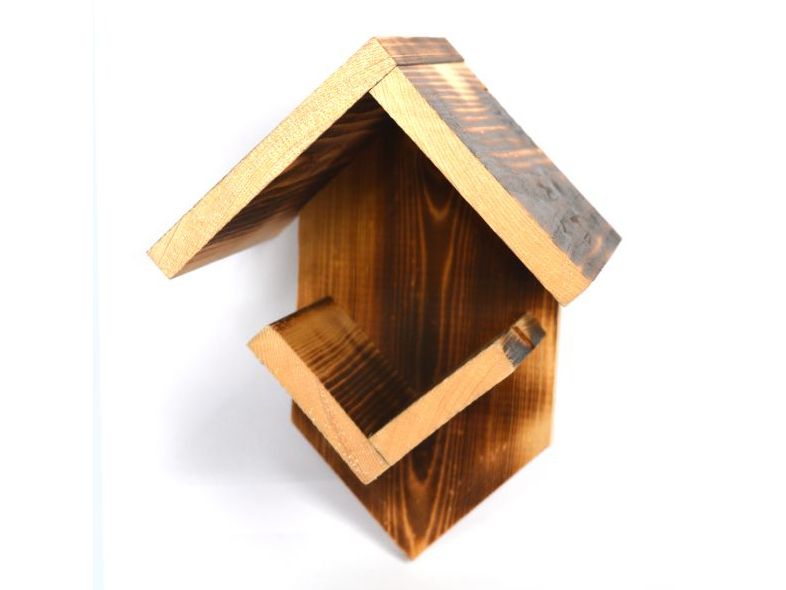 Pindakaaspothouder hout