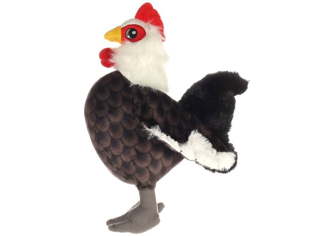 Pluche Haan + Geluid 28Cm