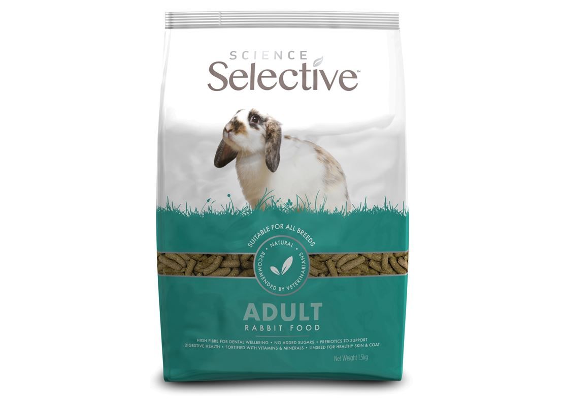 Selective konijnenvoer 1,5 kg