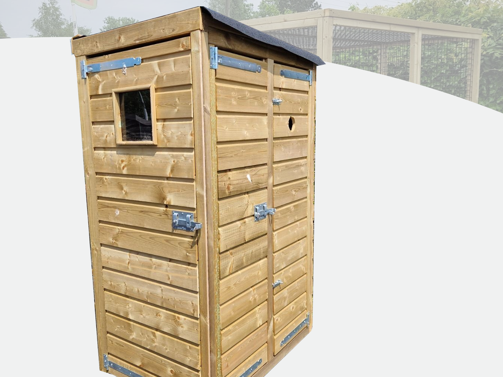 Vogelnachthok met sluis