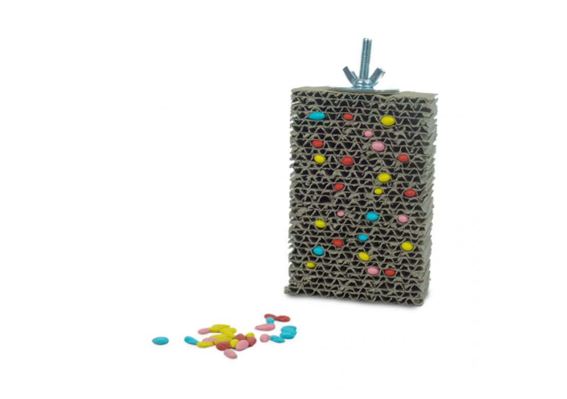 Traktatie blok met zonnebloempitten