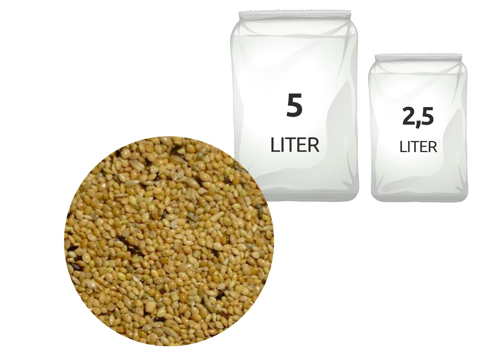 Tropisch zaad 2,5 / 5L